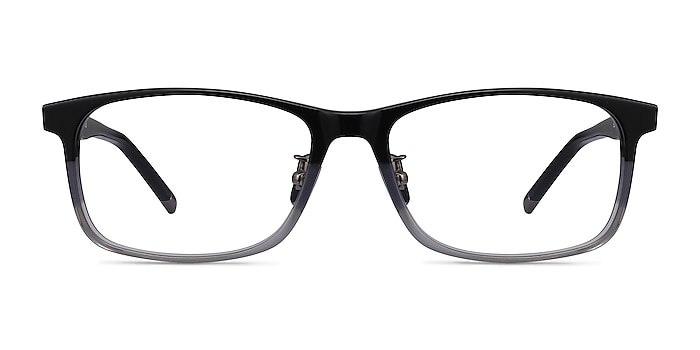 Calling Striped Acetate Eyeglass Frames from EyeBuyDirect