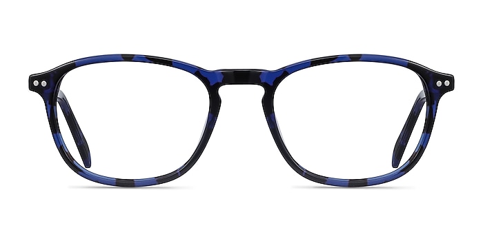 Socorro Blue Tortoise Acétate Montures de lunettes de vue d'EyeBuyDirect