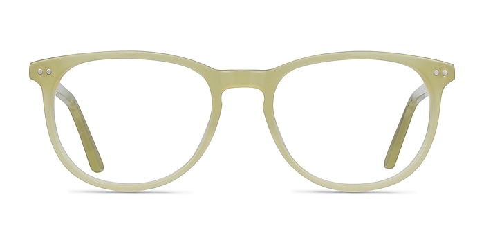 Cherbourg Lime Green Acétate Montures de lunettes de vue d'EyeBuyDirect