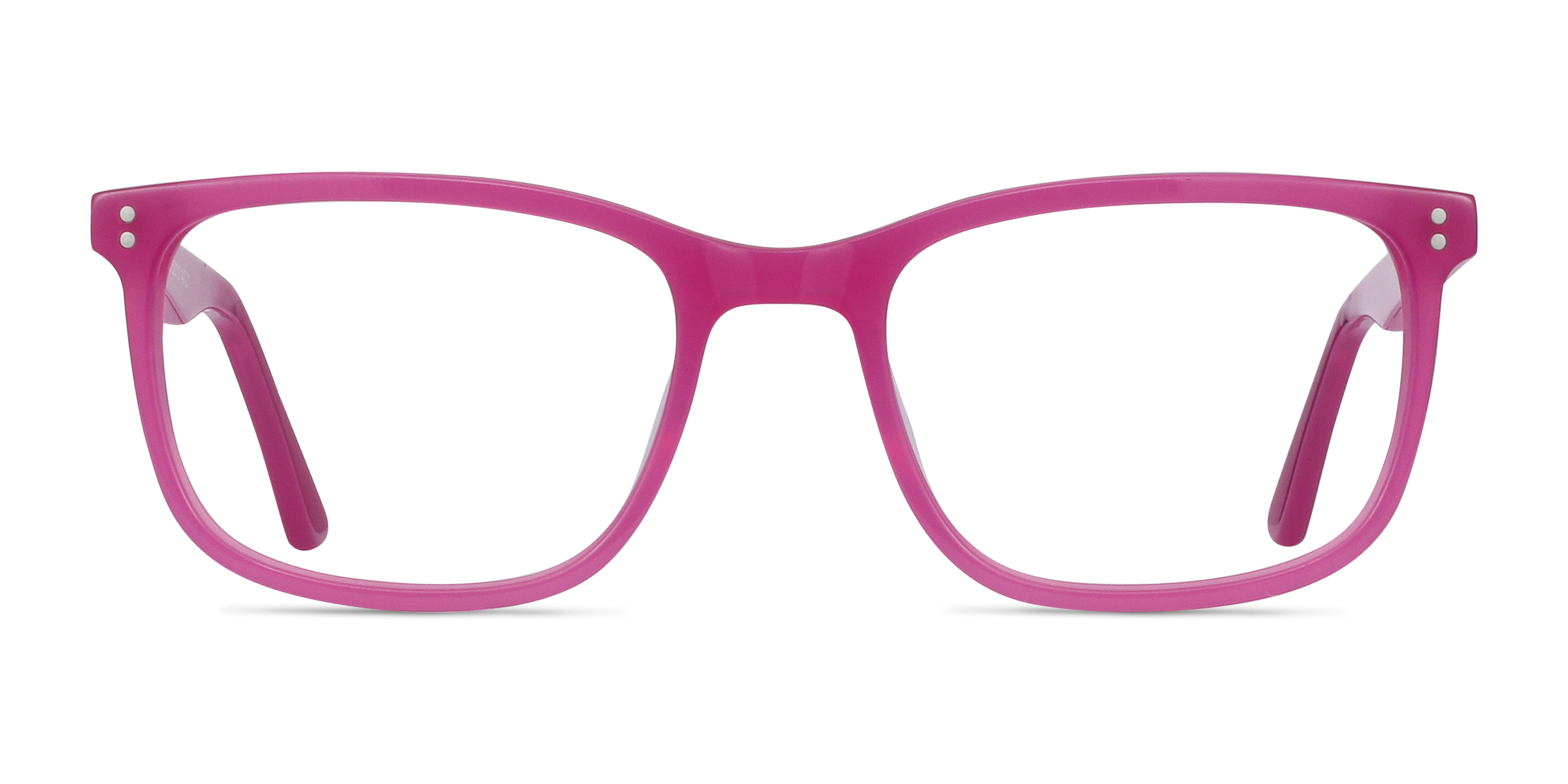 Lugano Rectangle Fuchsia Pink Glasses For Women Eyebuydirect Canada