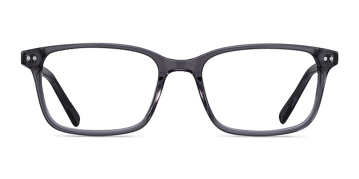 Basel Gris Acétate Montures de lunettes de vue d'EyeBuyDirect