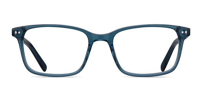 Basel Green Blue Acetate Eyeglass Frames from EyeBuyDirect