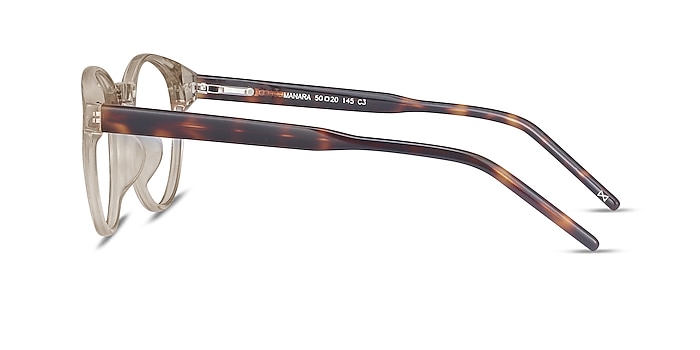 Manara Champagne Acétate Montures de lunettes de vue d'EyeBuyDirect