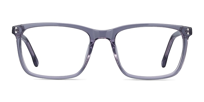 Connect Gris Acétate Montures de lunettes de vue d'EyeBuyDirect