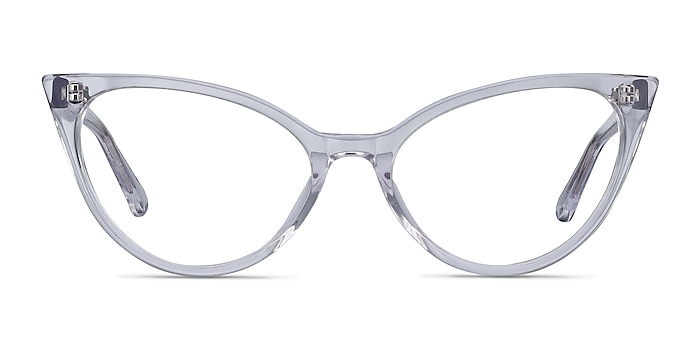 Quartet Clear Acetate Eyeglass Frames from EyeBuyDirect