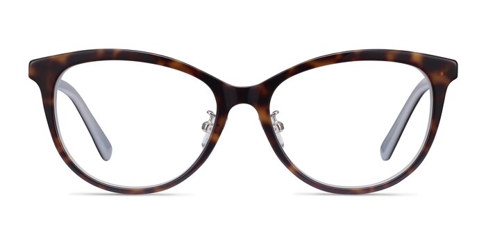 Helena Tortoise Acetate Eyeglass Frames from EyeBuyDirect