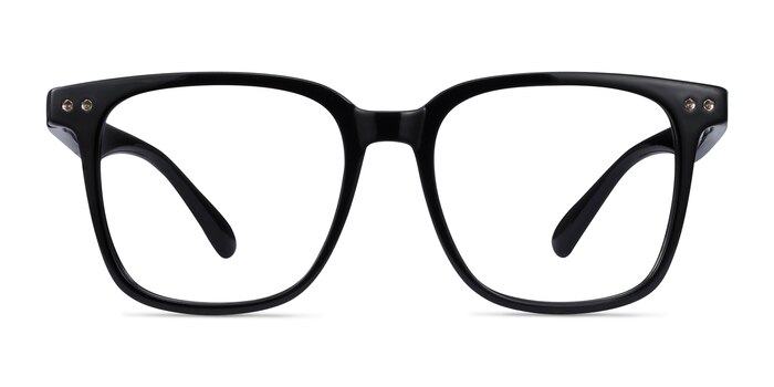 Piano Black Plastic Eyeglass Frames from EyeBuyDirect