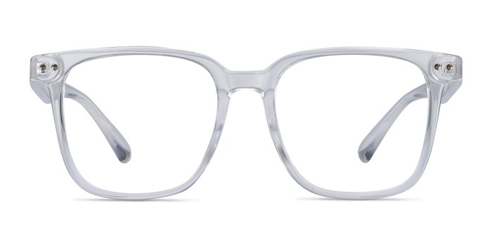 Piano Clear Plastic Eyeglass Frames from EyeBuyDirect