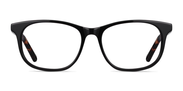 Steps Black Acetate Eyeglass Frames from EyeBuyDirect