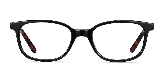 Leap Black Acetate Eyeglass Frames from EyeBuyDirect