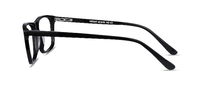 Intent Black Acetate Eyeglass Frames from EyeBuyDirect