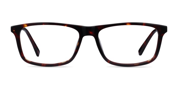 Intent Tortoise Acetate Eyeglass Frames from EyeBuyDirect