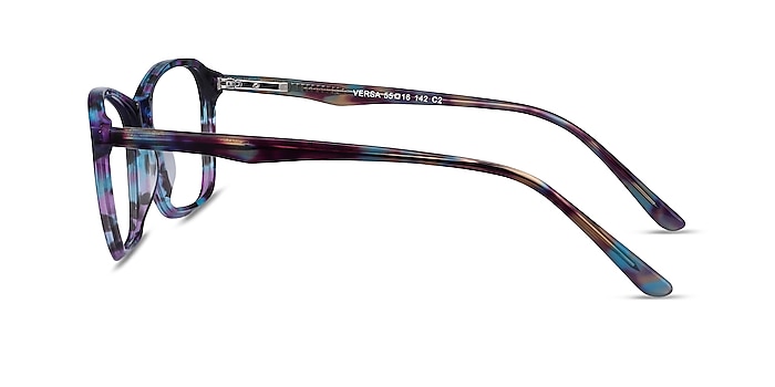 Versa Purple Floral Acetate Eyeglass Frames from EyeBuyDirect