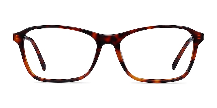 Versa Tortoise Acetate Eyeglass Frames from EyeBuyDirect