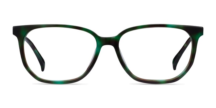 Reverb Green Tortoise Acetate Eyeglass Frames from EyeBuyDirect