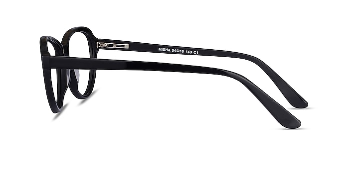 Misha Black Acetate Eyeglass Frames from EyeBuyDirect