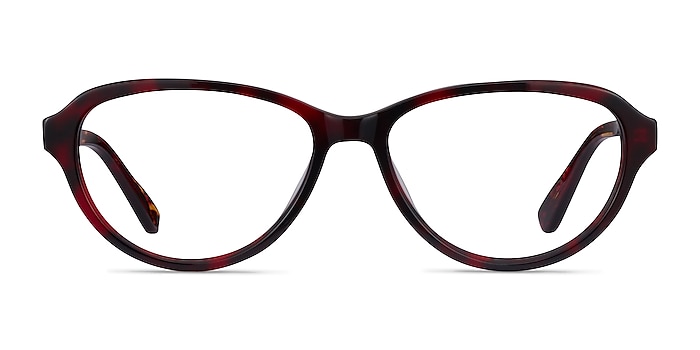 Misha Red Tortoise Acetate Eyeglass Frames from EyeBuyDirect