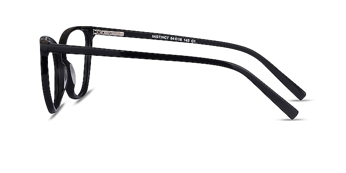 Instinct Noir Acétate Montures de lunettes de vue d'EyeBuyDirect