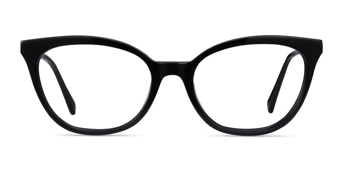 Sigilo Black Acetate Eyeglass Frames from EyeBuyDirect