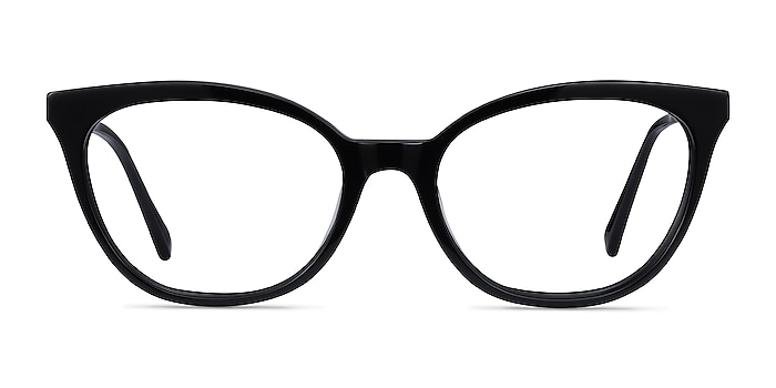 Sigilo Black Acetate Eyeglass Frames from EyeBuyDirect