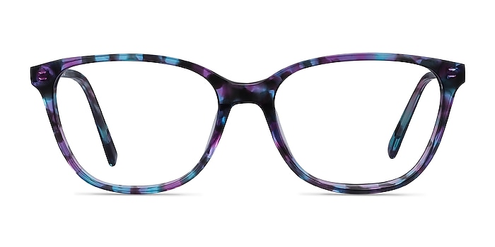 Arte Purple Tortoise Acetate Eyeglass Frames from EyeBuyDirect