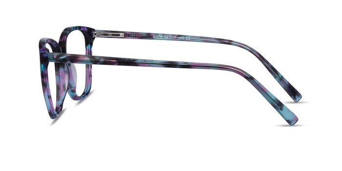 Arte Purple Tortoise Acétate Montures de lunettes de vue d'EyeBuyDirect