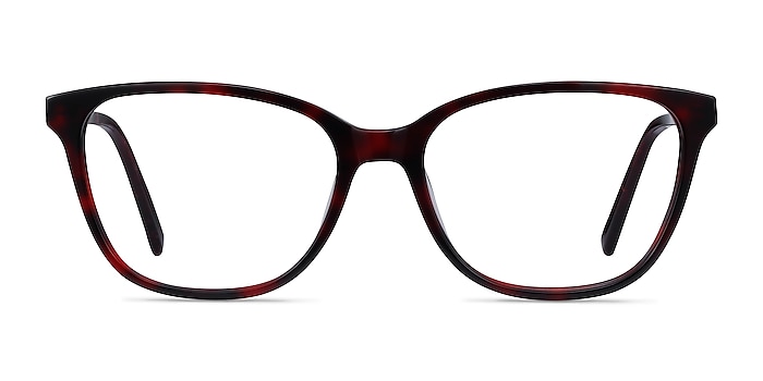 Arte Red Tortoise Acetate Eyeglass Frames from EyeBuyDirect