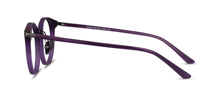 Buho Violet Acétate Montures de lunettes de vue d'EyeBuyDirect