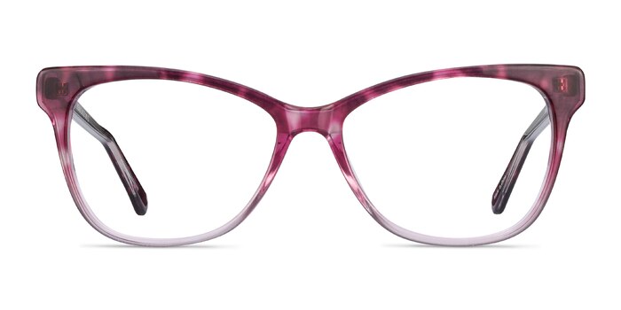 Rosalie Pink Acetate Eyeglass Frames from EyeBuyDirect