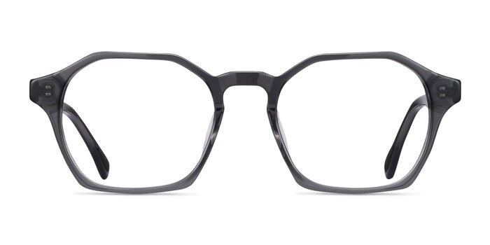 Orchid Gray Acetate Eyeglass Frames from EyeBuyDirect
