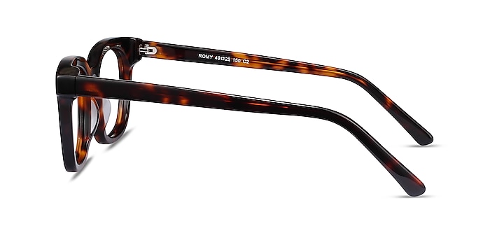 Romy Tortoise Acetate Eyeglass Frames from EyeBuyDirect