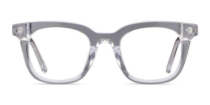 Romy Clear Acetate Eyeglass Frames from EyeBuyDirect