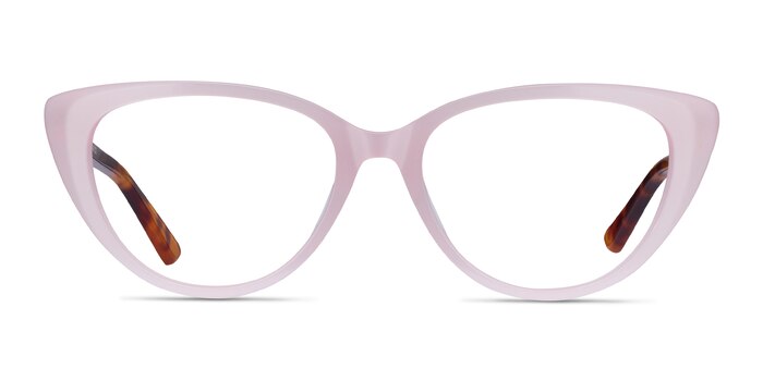 Anastasia Iridescent Pink & Tortoise Acétate Montures de lunettes de vue d'EyeBuyDirect