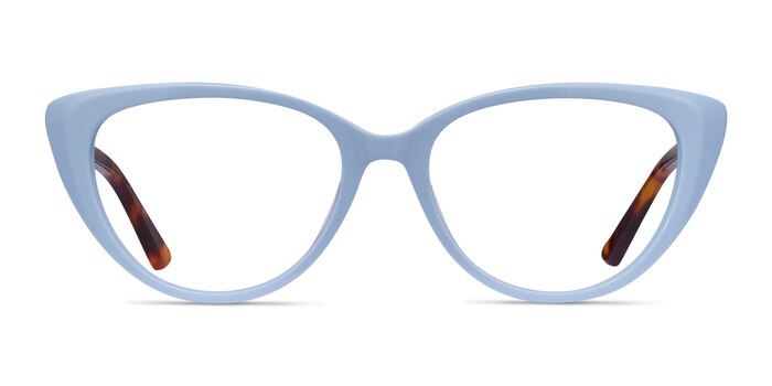 Anastasia Baby Blue & Tortoise Acétate Montures de lunettes de vue d'EyeBuyDirect