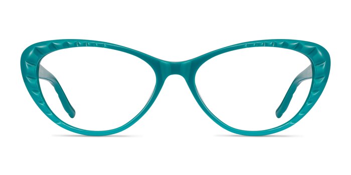Persona Teal Acetate Eyeglass Frames from EyeBuyDirect