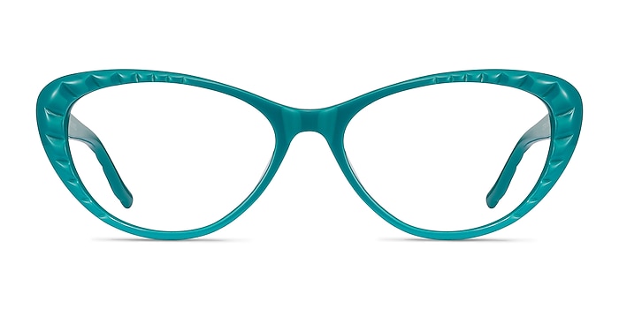 Persona Teal Acétate Montures de lunettes de vue d'EyeBuyDirect