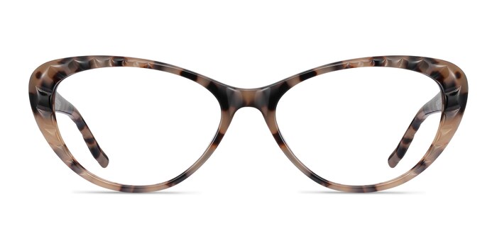 Persona Écaille ivoire Acétate Montures de lunettes de vue d'EyeBuyDirect