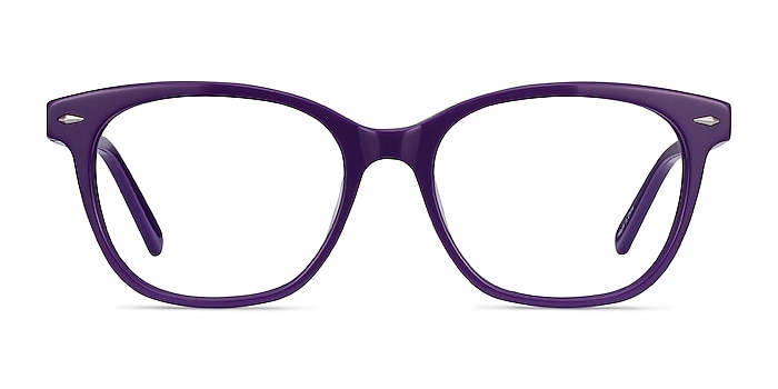 Yana Violet Acétate Montures de lunettes de vue d'EyeBuyDirect