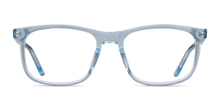 Ballast Clear Blue Acetate Eyeglass Frames from EyeBuyDirect