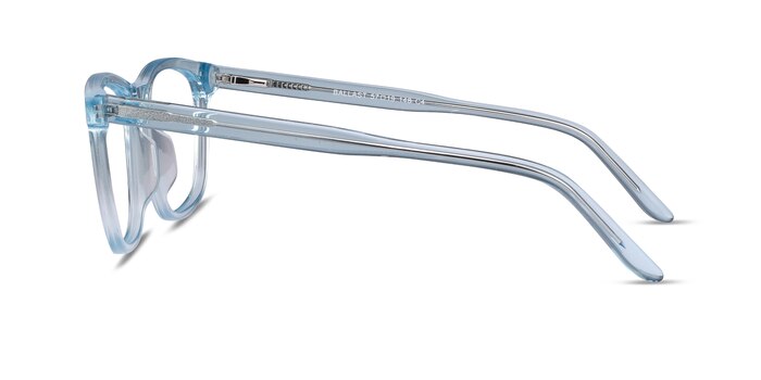 Ballast Clear Blue Acetate Eyeglass Frames from EyeBuyDirect