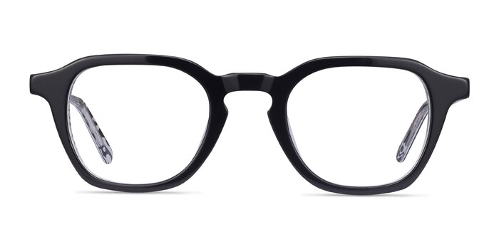 Victor Black & Zebra Acétate Montures de lunettes de vue d'EyeBuyDirect
