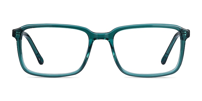 Rafferty Teal Acetate Eyeglass Frames from EyeBuyDirect