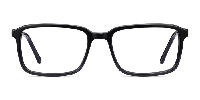 Rafferty Black Acetate Eyeglass Frames from EyeBuyDirect