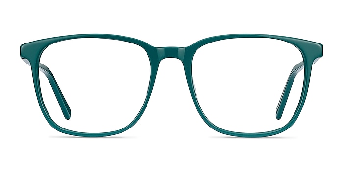 Finn Teal Acetate Eyeglass Frames from EyeBuyDirect