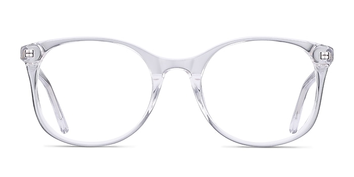 Greta Clear Acetate Eyeglass Frames from EyeBuyDirect