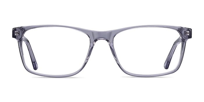 Pochi Gray Acetate Eyeglass Frames from EyeBuyDirect
