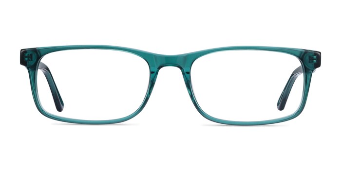 Vista Teal Acetate Eyeglass Frames from EyeBuyDirect