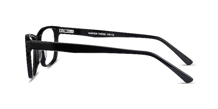 Marion Noir Acétate Montures de lunettes de vue d'EyeBuyDirect
