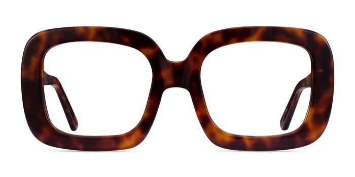 Gloria Tortoise Acetate Eyeglass Frames from EyeBuyDirect