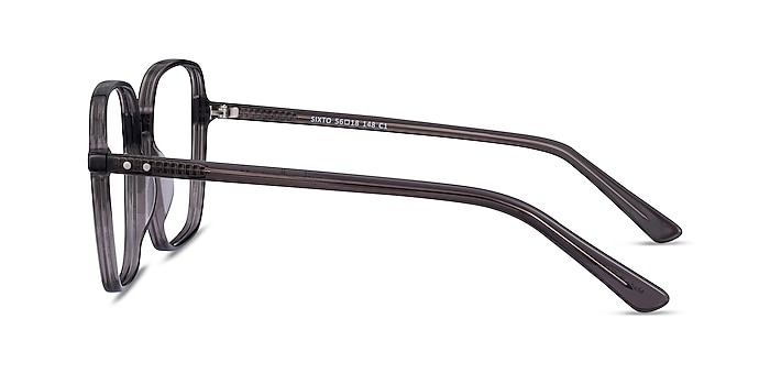 Sixto Gray Acetate Eyeglass Frames from EyeBuyDirect